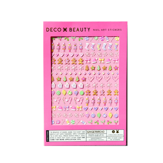 Nail Art Stickers | Gingerbread