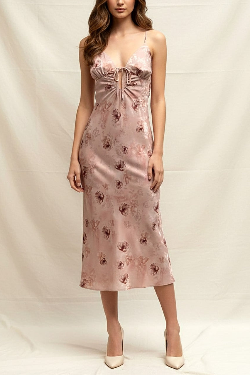 Key To My Heart Midi Dress