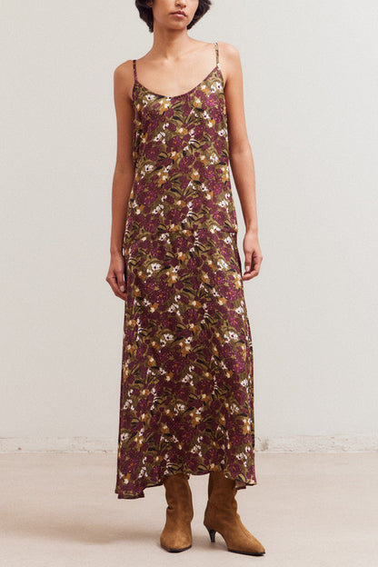 Dark Florals Maxi Dress