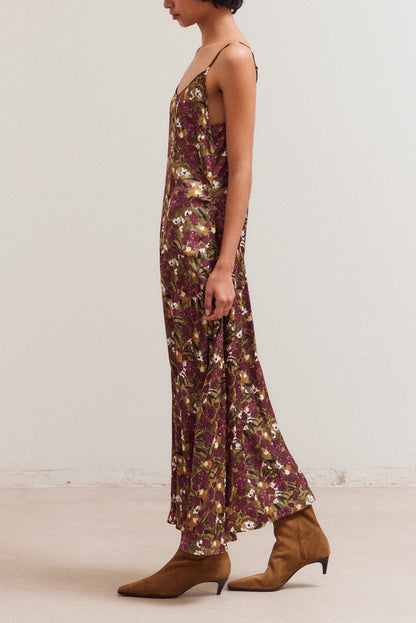 Dark Florals Maxi Dress