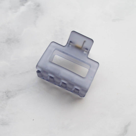 Boxy Hair Claw | Blue