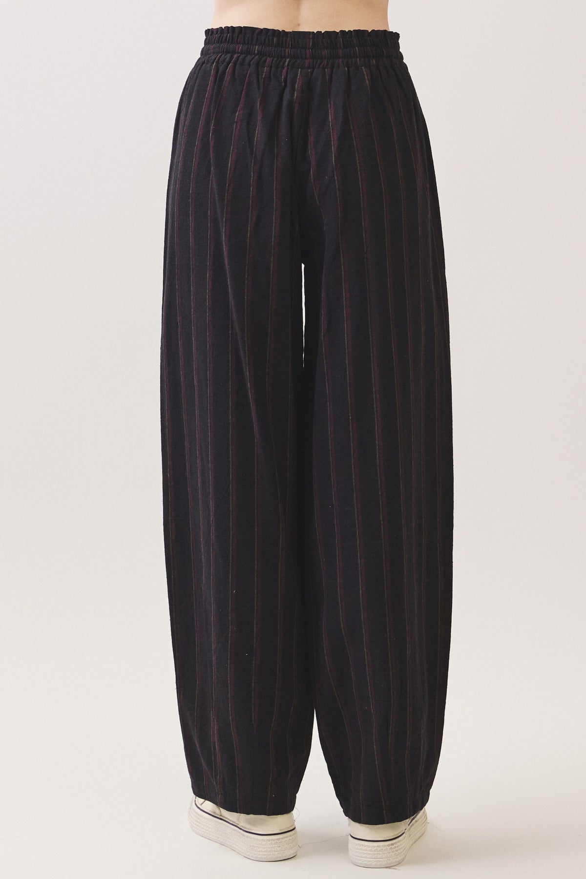 Wide-Leg Trousers | Black