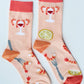 Shrimp Cocktail Crew Socks