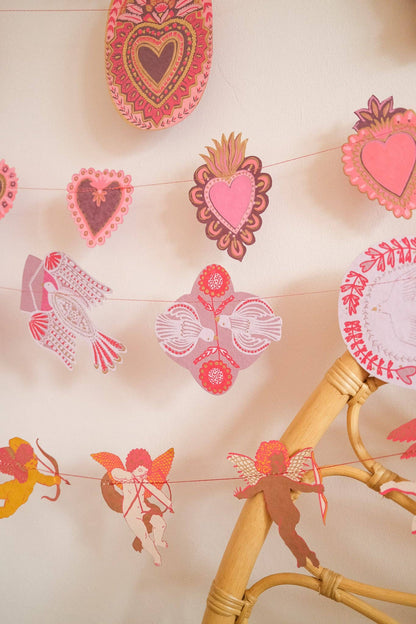 Cupid Sewn Garland