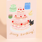Le Gateau Birthday Card
