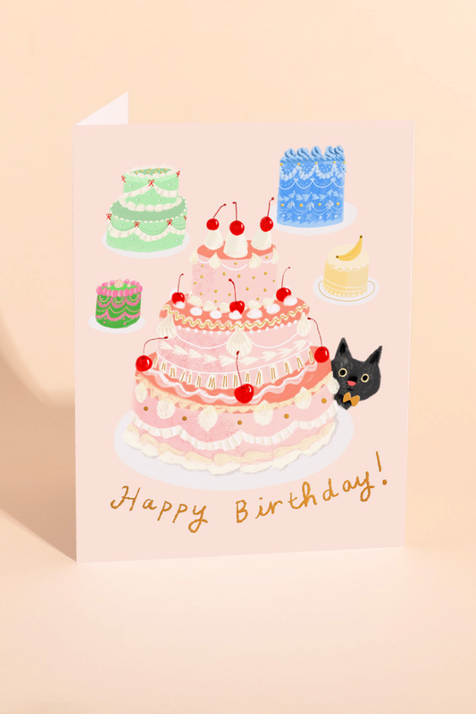 Le Gateau Birthday Card