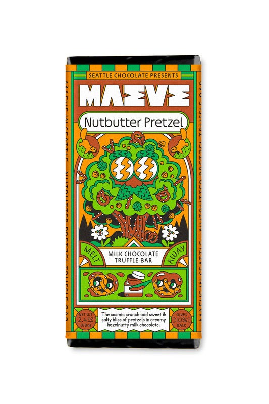 Nutbutter Pretzel Truffle Bar