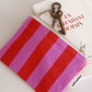 Marie Coin Purse | Orchid + Tomato