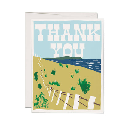 Seaside Thanks Card | Box of 8
