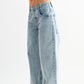 Relaxed Straight Super Wide Leg Denim