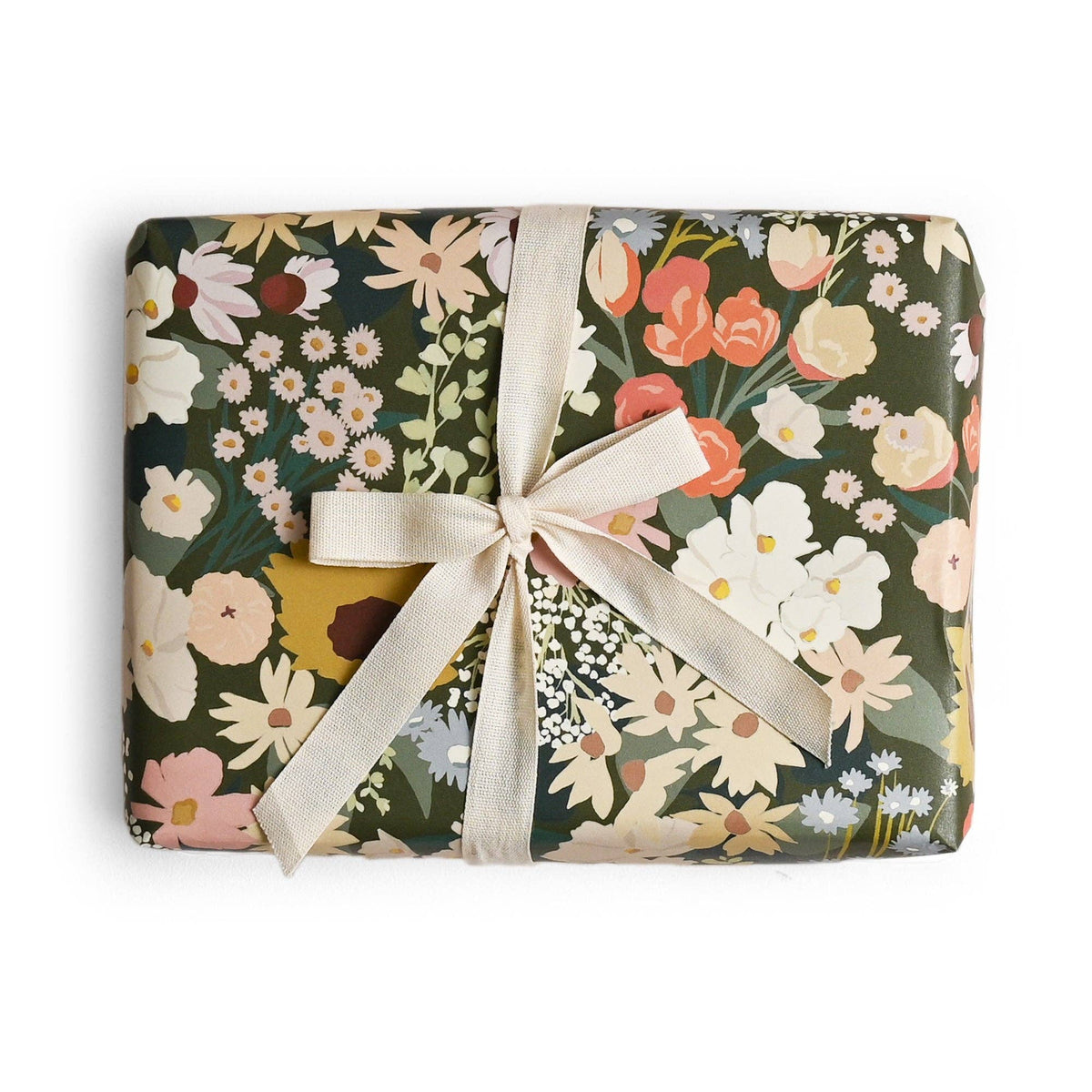 Flower Market Wrap | Roll of 3 Sheets