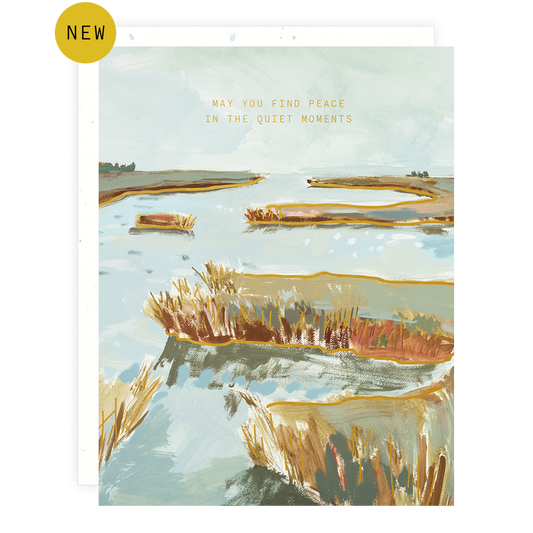 Quiet Moments Sympathy Card