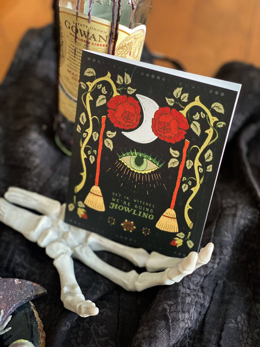 Going Howling Friendship Card