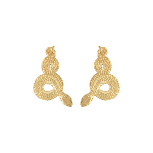Viper Snake Earrings