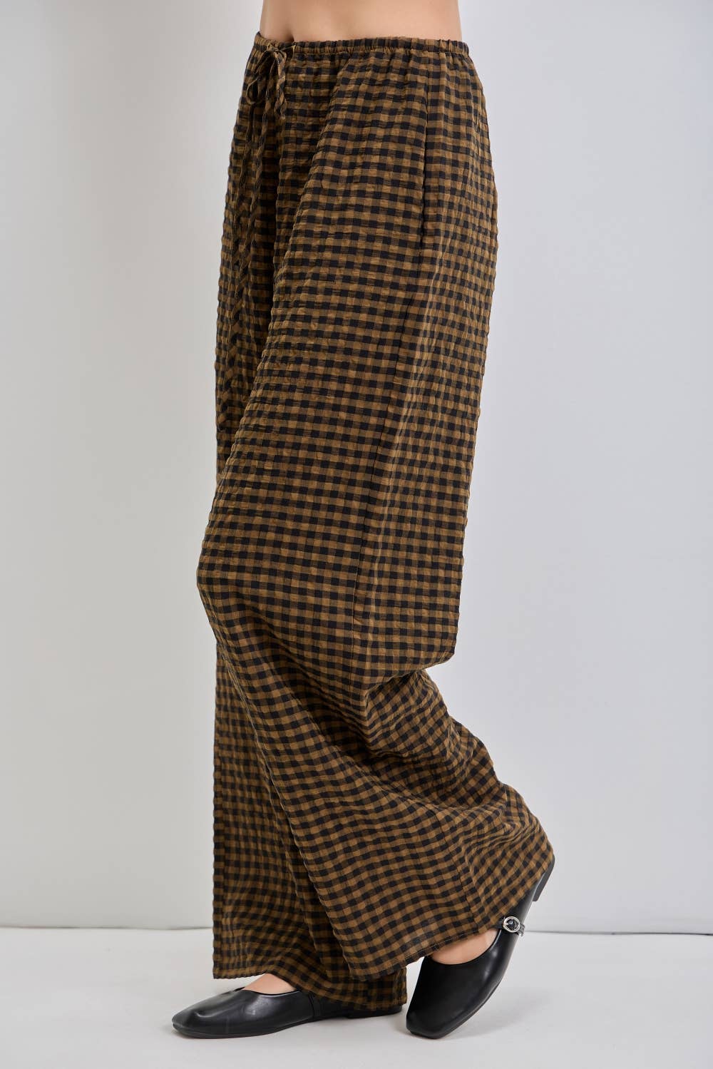 Autumn Crush Plaid Pants | Mocha