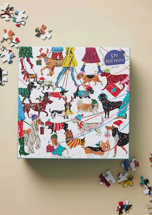 Winter Dogs Puzzle