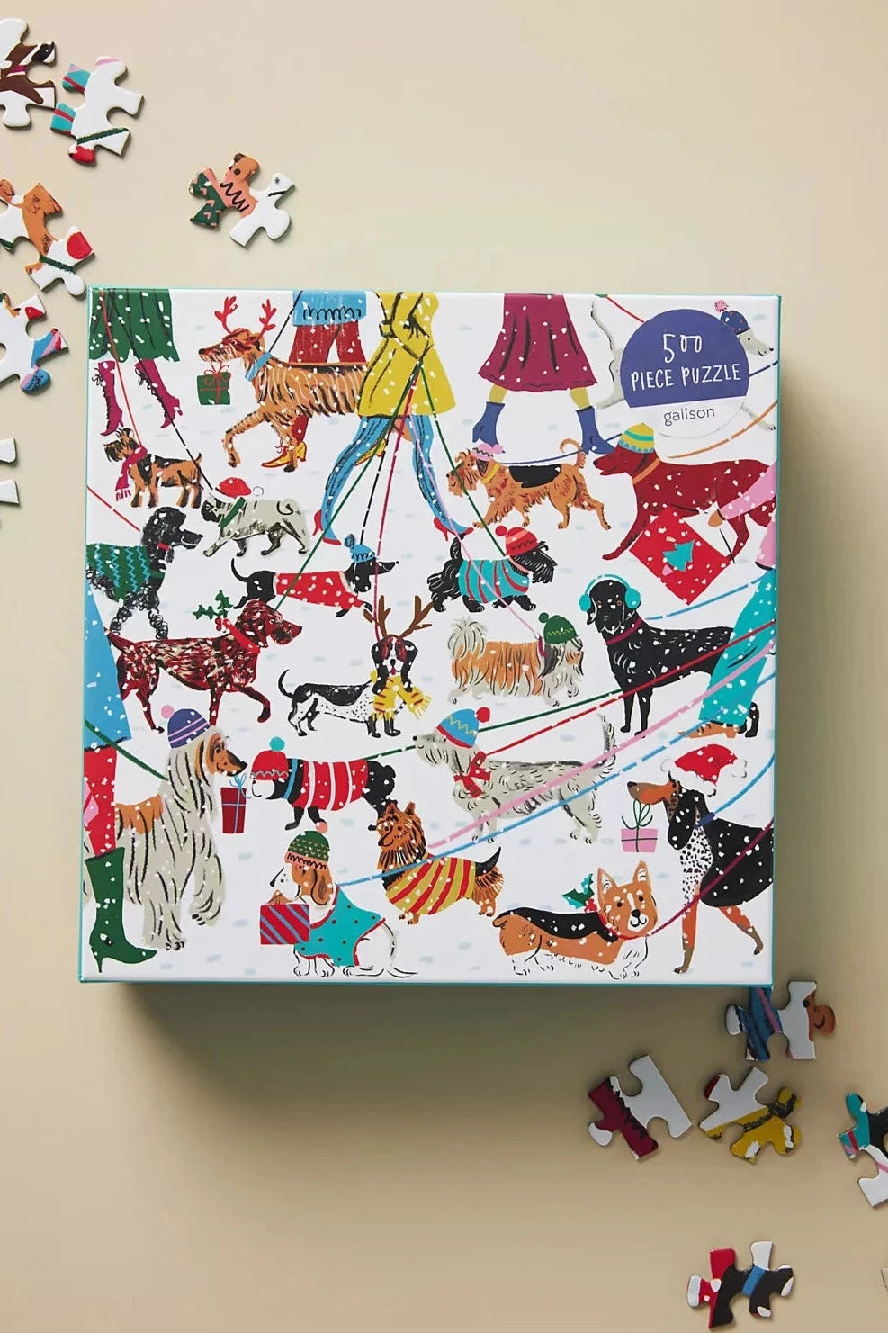 Winter Dogs Puzzle | 500 Pieces