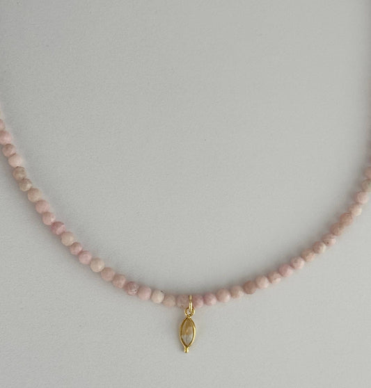 Rosa Citrine Necklace