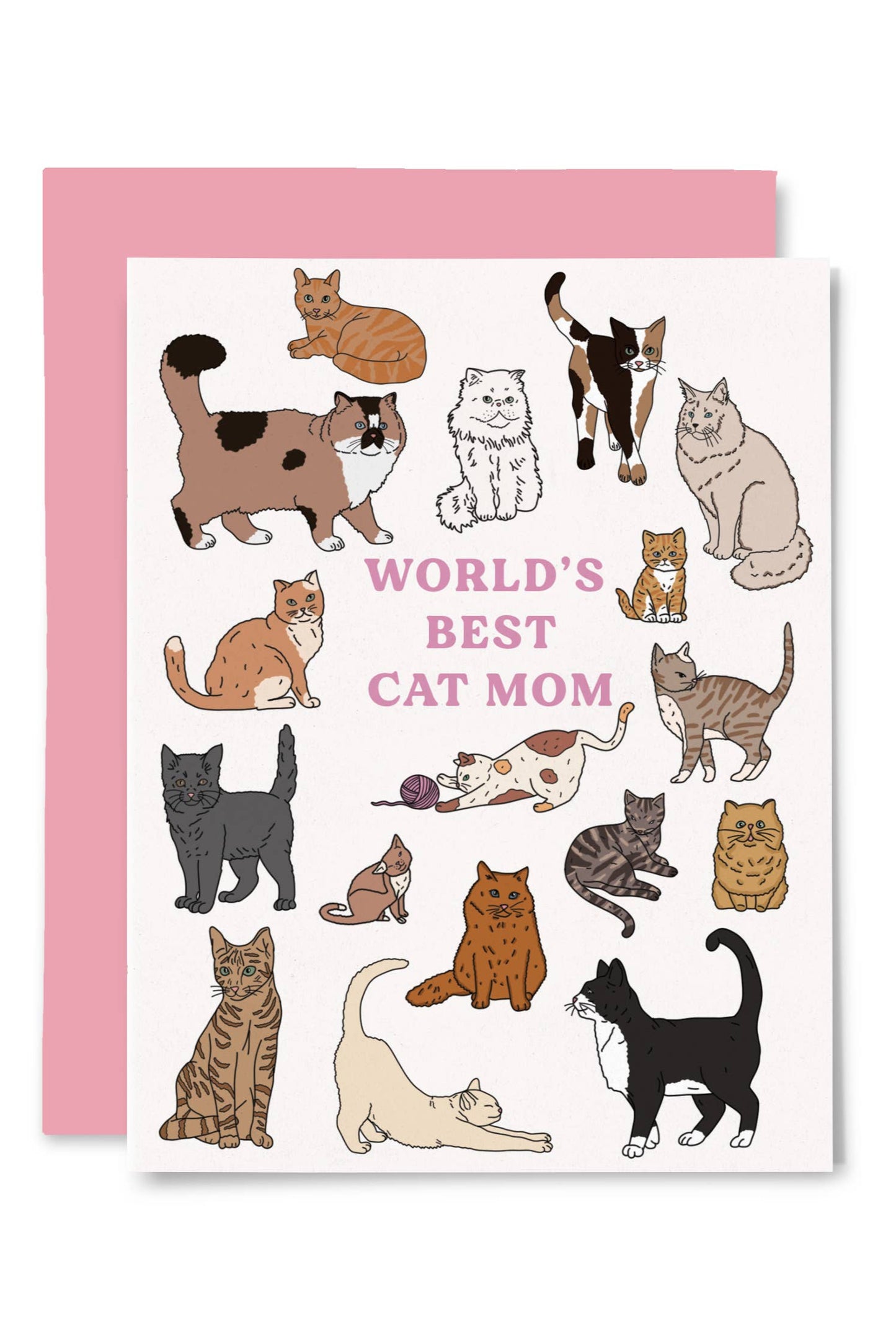 Best Cat Mom Card