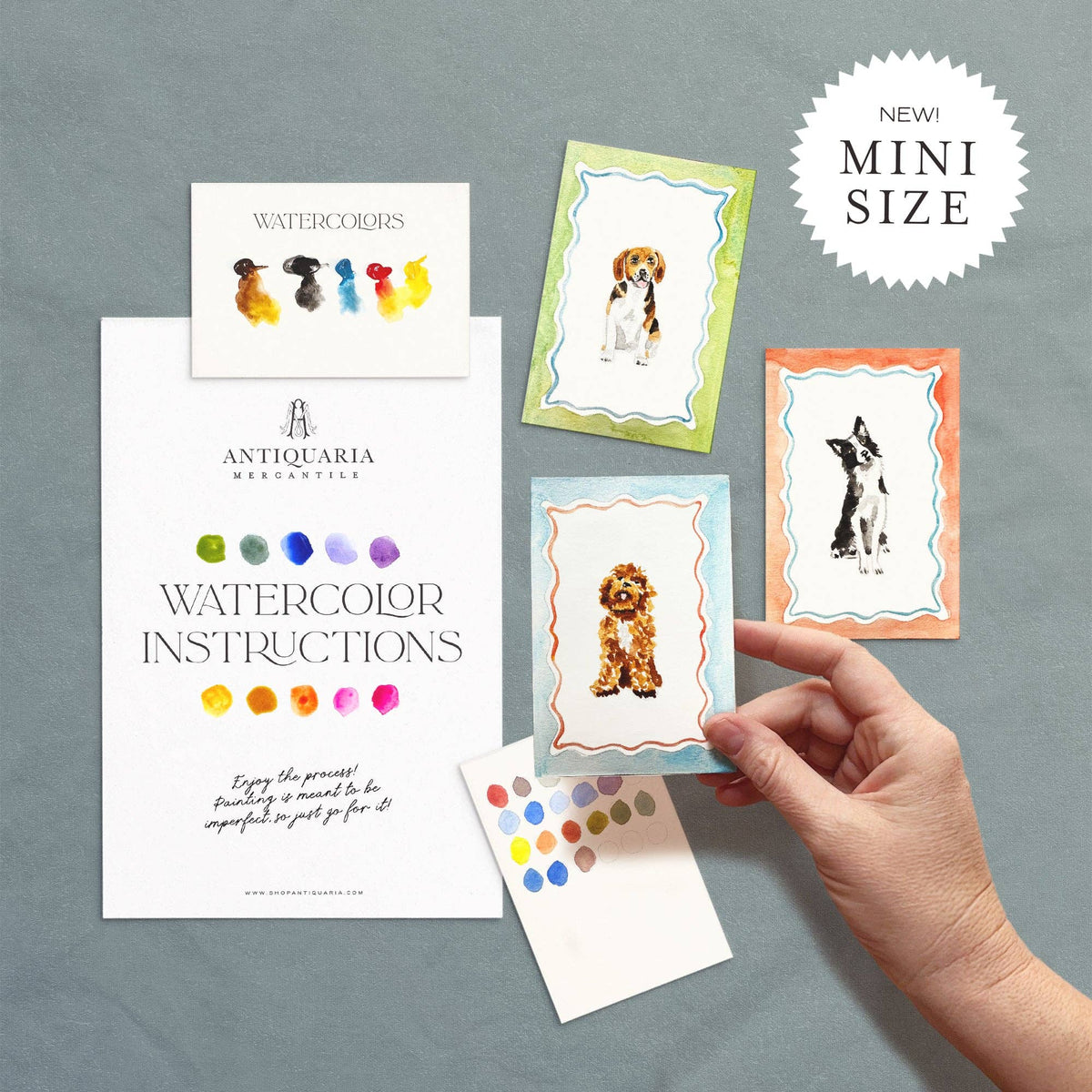 Mini Watercolor Kit | Dogs