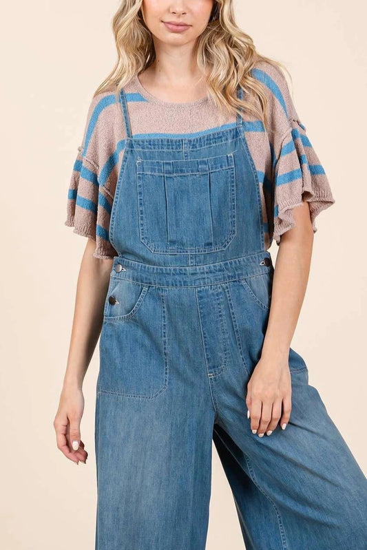 Eva Denim Overalls