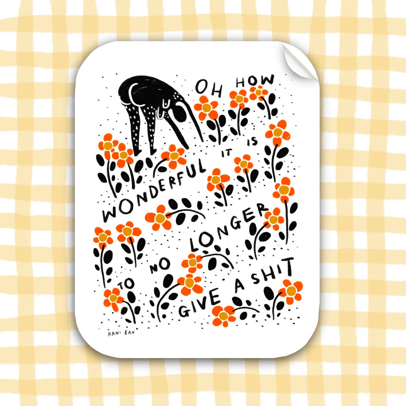 How Wonderful Sticker