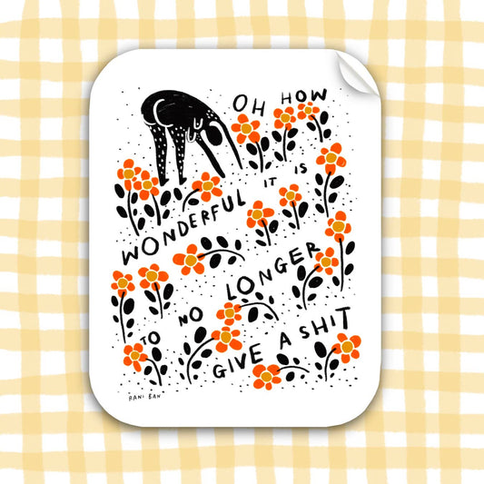 How Wonderful Sticker