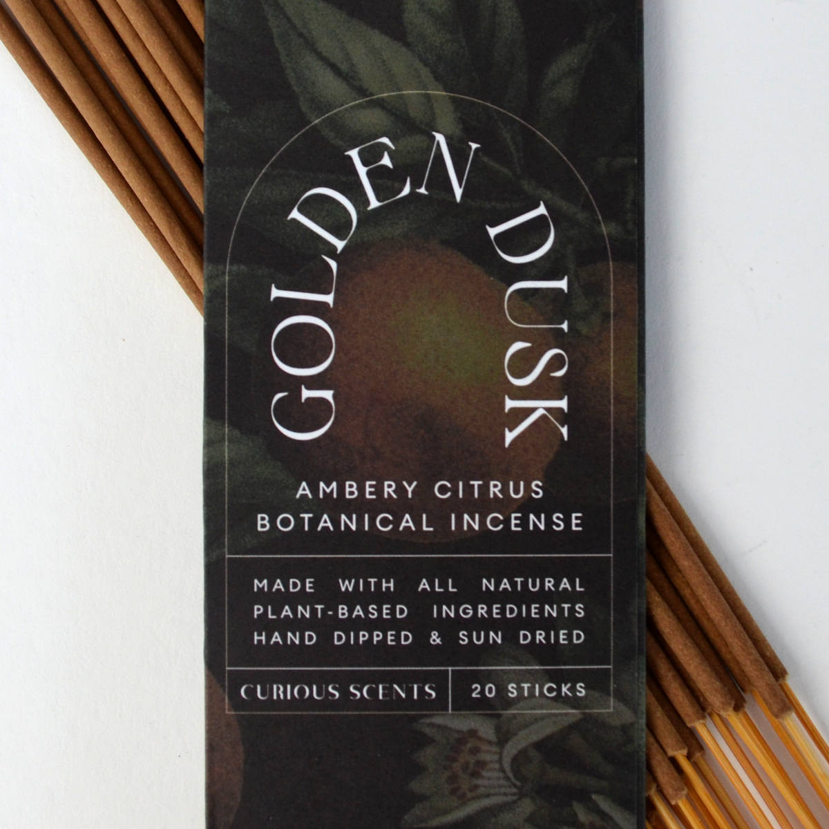 Botanical Incense Sticks | Golden Dusk