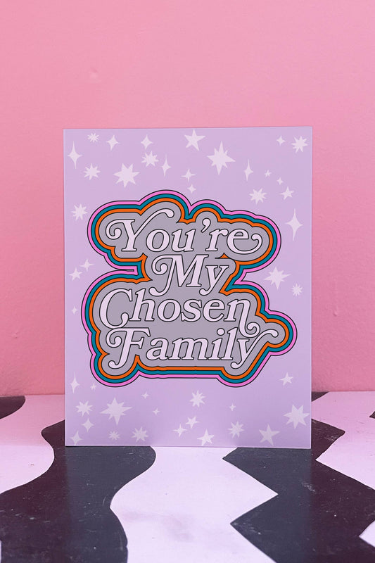 My Chosen Family Card