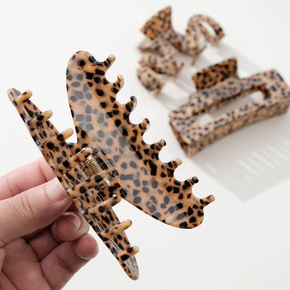 Wild Leopard Hair Claw | Assorted