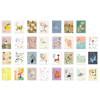 2027 Daily Post Calendar