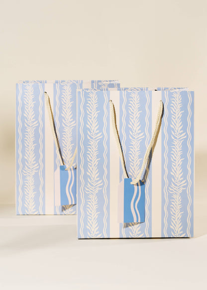 Blue Vine Gift Bag | Medium