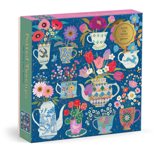 Potted Teacups | 500 Piece Puzzle