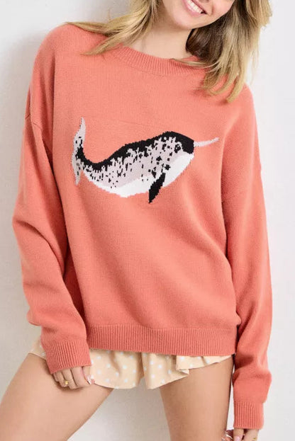 Bye Buddy Narwhal Sweater