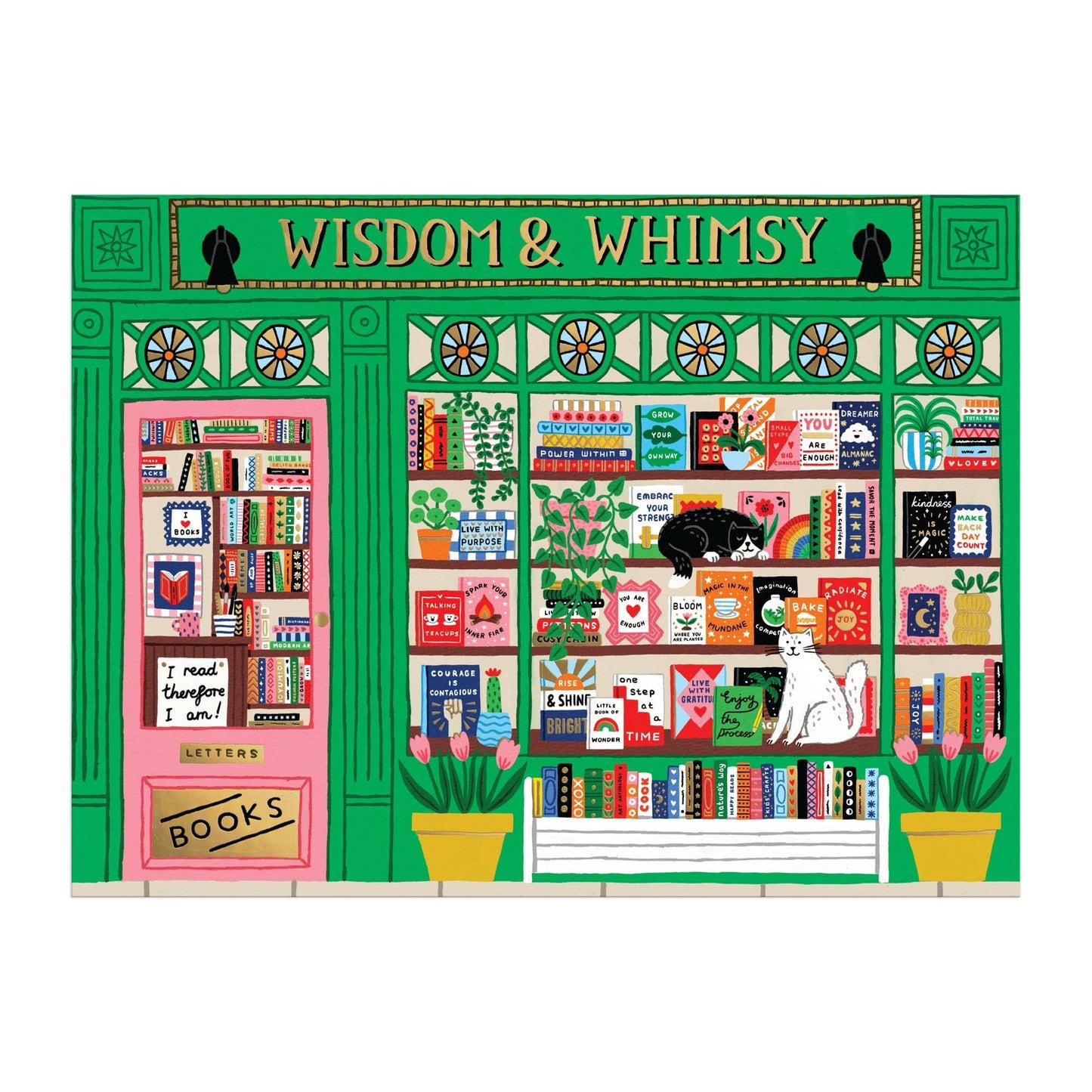 Wisdom & Whimsy Bookshop | 1000 Piece Puzzle