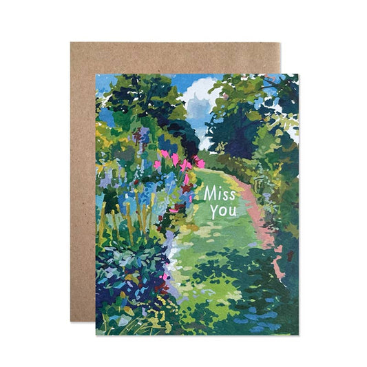 Miss You Card