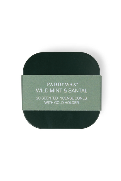 Incense Cube Tin | Wild Mint + Santal