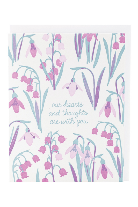 Lily of the Valley Sympathy Card