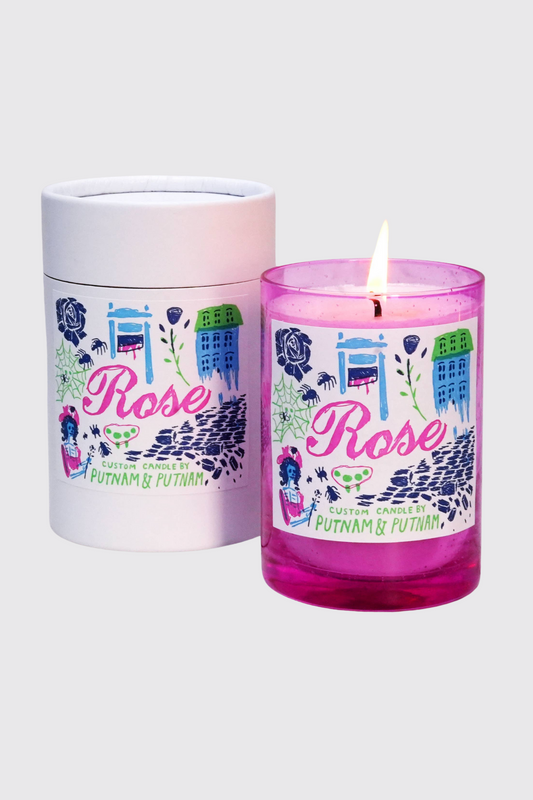 Rose Candle