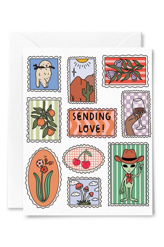 Sending Love Card