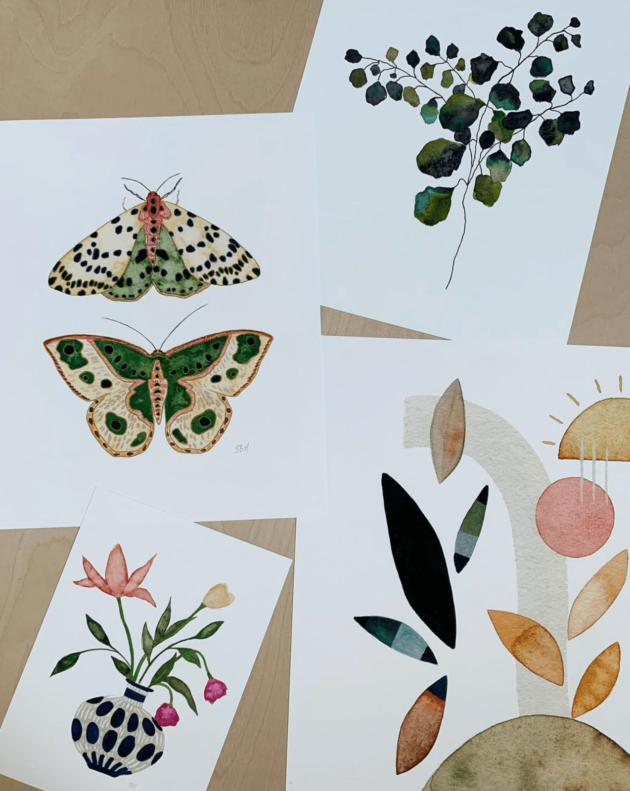 Moths No. 2 Print | 8 x 10