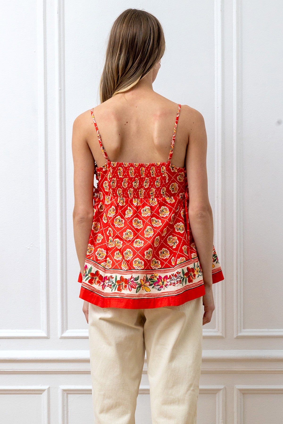 Havana Blooms Top
