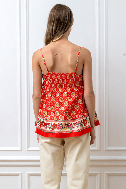 Havana Blooms Top
