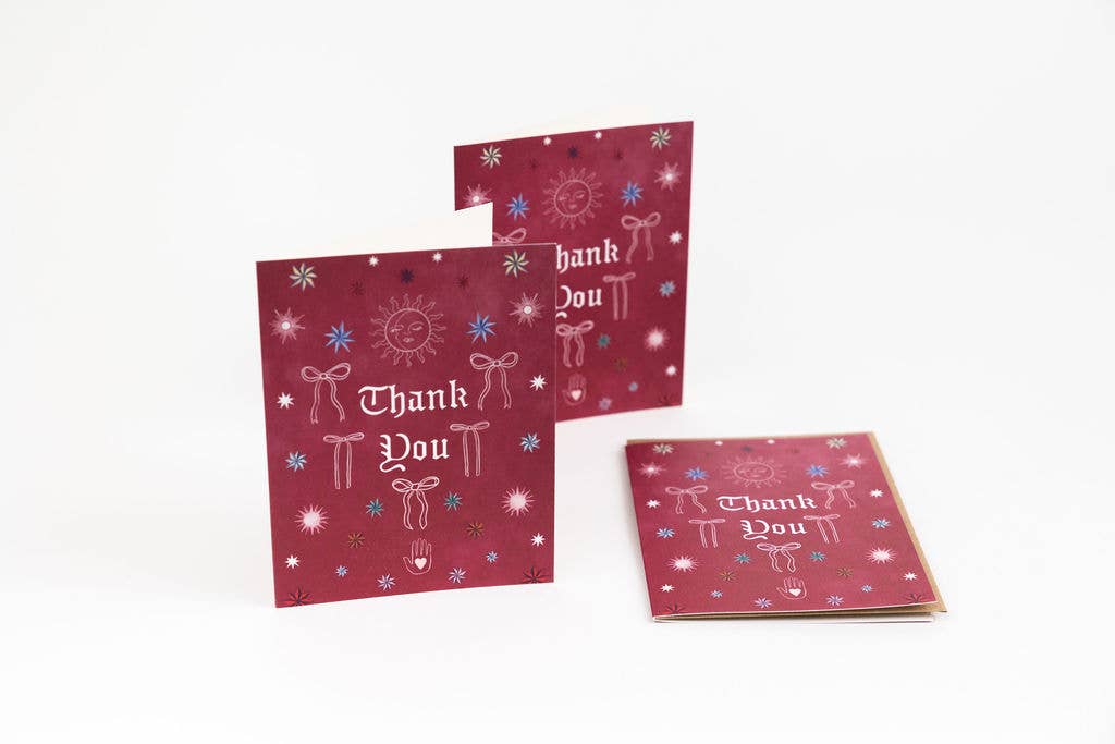 Celestial Thank You Card