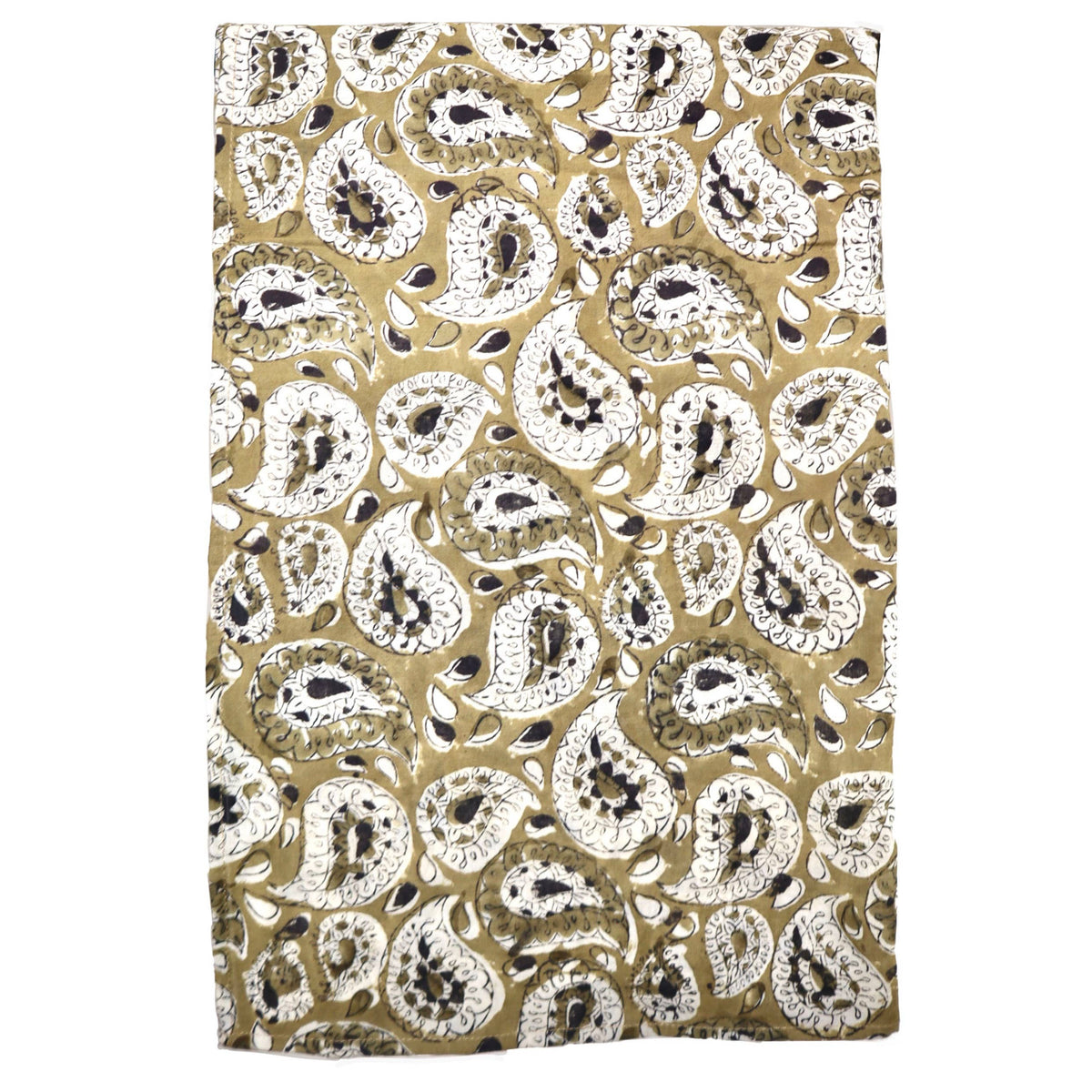 Kalamkari Cotton Bandana | Emerald Wine