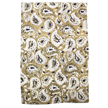 Kalamkari Cotton Bandana | Emerald Wine