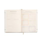 Happy Stripes Hardcover Wellness Journal