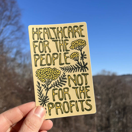 Healthcare for the People Sticker