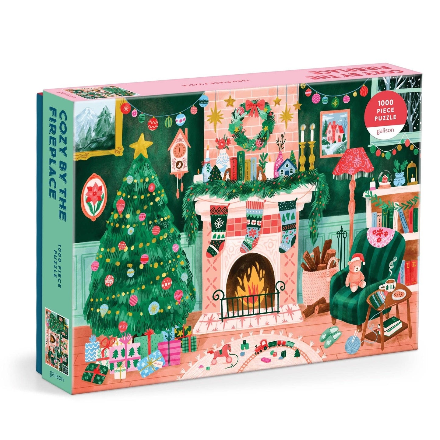Cozy by the Fireplace | 1000 Piece Puzzle