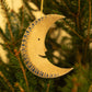 Golden Moon Ornament